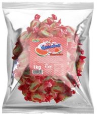 120137K 26* Watermeloentoffees – 1 kg