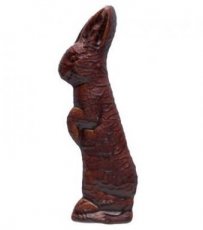 12933 26 Etna Haasje in Gechocolateerde Guimauve – 11 cm (50 stuks)