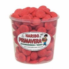 18222 26 Haribo Silo Schuim Aardbeien – 1,05 kg – 150 Stuks