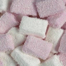 1892K 26 Ancienne Belgische Spek Kokos Wit Roze – 5,5 cm – 2 kg