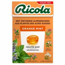 1984 26. Ricola Orange Mint Suikervrij 20 x 50 g