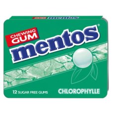 25247 26. Mentos Gum Blister Breeze Chlorophylle (SV) – 12 Stuks