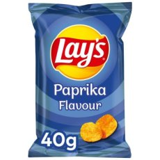 Lay’s Paprika Chips 40 g – 20 Stuks