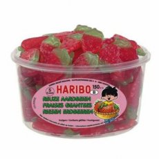 2763 26 Haribo Silo Aardbeien – 1,35 kg – 150 Stuks