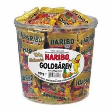 Haribo Silo Zakjes Goudbeertjes – 10 g – 100 Stuks (Pot)