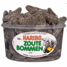 31505K 26 Haribo Silo Zoute Bommen – 1,35 kg – 150 Stuks