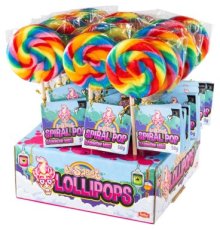 31546 26. Felko Spiraallolly Regenboog 80 gram