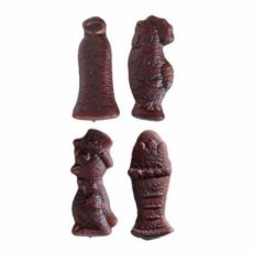 3248 26 Etna Paasfiguren in Gechocolateerde Guimauve – 9 cm – x50