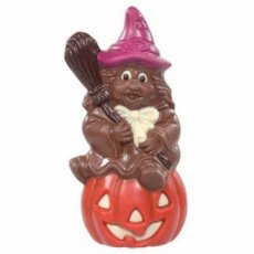 33227 26 De Schutter Heks op Pompoen Melk – 12 x 60 g – 13 cm