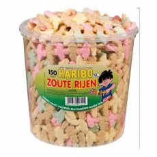 33305K 26 Haribo Silo Zoute Rijen – 840 g – 150 Stuks