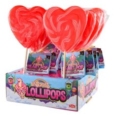 33536 26* Heart Spiral Red-White 80 gr