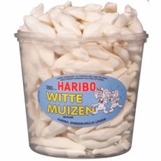 33710 26 Haribo Silo Witte Muizen – 1,05 kg – 150 stuks