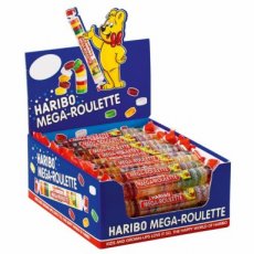 Haribo Mega Roulette Rollen 45 g – 40 Stuks