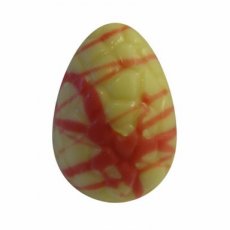 Chocola Amore Eitjes Deco Wit Aardbei – 1 kg