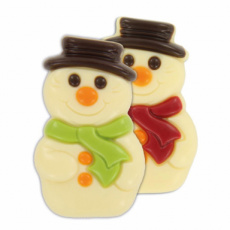 Chocola Amore Sneeuwman Wit Deco – 15 g – 2,16 kg