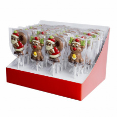 37286 26 Chocola Amore Lolly Kerstman & Rendier Melk – 28 x 30 g