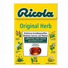 37410 26. Ricola Original Herb Suikervrij 20 x 50 g