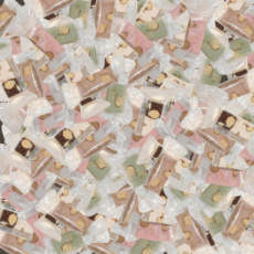 38174 26 Carlier Nougat Fruit Mix Verpakt – ca. 80 stuks 1 kg