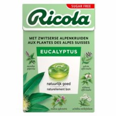 39979 26. Ricola Eucalyptus Suikervrij 20 x 50 g
