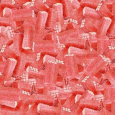42843 26 LollyWood Zure Aardbei Bricks – 1 kg