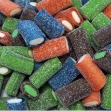 42844 26 LollyWood Zure Staafjes Mix – 1 kg