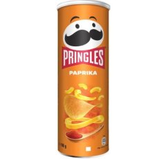 42941 26 Pringles Paprika 165 g – 19 Stuks