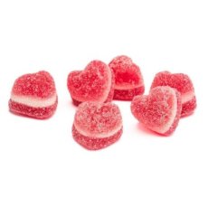 43429 26 Confiserie Thijs Tricolor Cherry Hartjes 8-10 g 1 kg