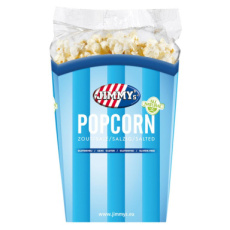 43779 26 Jimmy's Mini Bag Popcorn Zoet 21 x 27 g