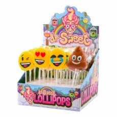 44260 26. Felko Mini Emoticon Pops – 24 Stuks