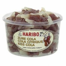 4797 26 Haribo Silo Zure Colafles – 1350 g – 150 stuks