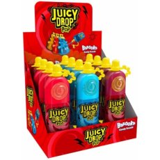Bazooka Juicy Drop Pop 26 g – 12 Stuks