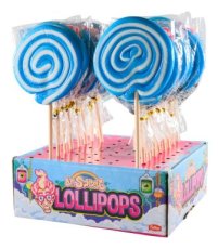 Lolly Spiral blauw 80 gr