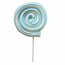 50762 26 Roller Pop Blue – 80 g – 25 cm – 12 stuks