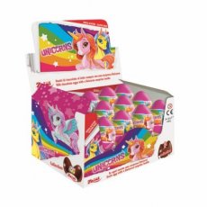 50790 26 Zaini Unicorn Chocolade Ei met Verrassing – 24 Stuks