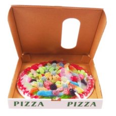 50996 26. Lollywood Candy Pizza 275 g – 16 Stuks