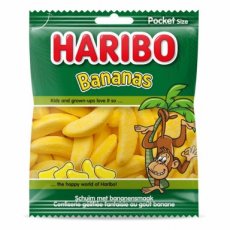 Haribo Zakje Bananas – 70 g – 28 Stuks