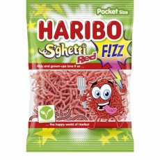 51031 26 Haribo Zakje Spaghetti Red FIZZ – 70 g – 28 Stuks