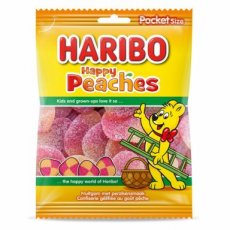 Haribo Zakje Happy Peaches – 75 g – 28 Stuks