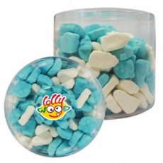 51805 26 Lollywood Foam Baby Mix Blauw/Wit – 800 g