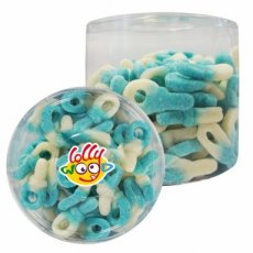 51895 26. Lollywood Gesuikerde Tutter Blauw/Wit – 1,2 kg