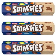 52092 26 Smarties Koker Klein 38 g – 24 Stuks
