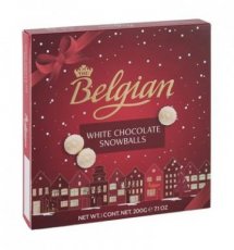 The Belgian Winter White Choc. Snowballs 200g