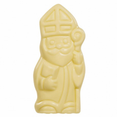 52537 26 De Schutter Sinterklaas Wit – 40 x 35 g – 11 cm