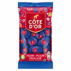 52841 26 Côte d'Or Eitjes Puur Chocolade Praliné – 100 g – 35 Stuks
