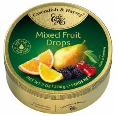 53404 26 Cavendish & Harvey Mixed Fruit Drops 9 x 200 g