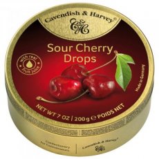 53406  24* Cavendish & Harvey Sour Cherry Drops 200g