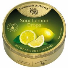 Cavendish & Harvey Sour Lemon Drops 9 x 200 g