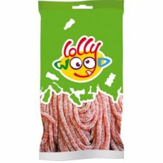 53516 26 Lollywood Zure Aardbeinestels – 50 g – 15 Stuks