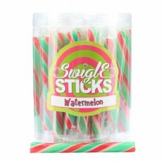 53585 26 Swigle Sticks Watermelon 10 g (10 cm) – 50 Stuks