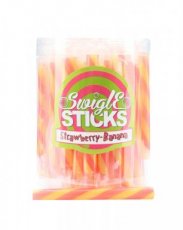 53587 24* Swigle Sticks Banana Strawberry 10g